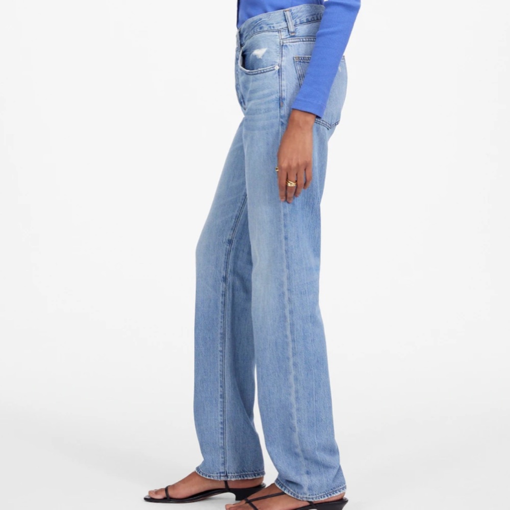 MADEWELL- The Dean Easy Straight Jean - Picture 3 of 8